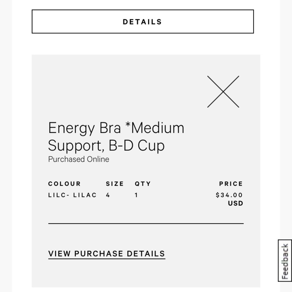 Lululemon lavender energy bra - Picture 9 of 10